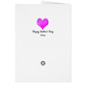 Aangepaste nichtkaart (Achterkant)