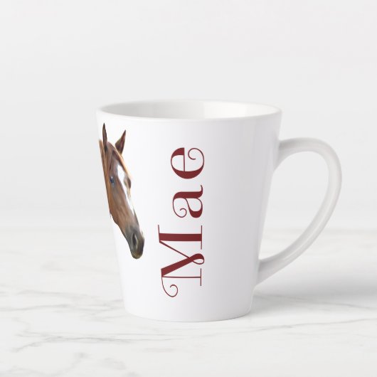 Aangepaste Nicole - Mae 1 Latte Mok (Rechts)