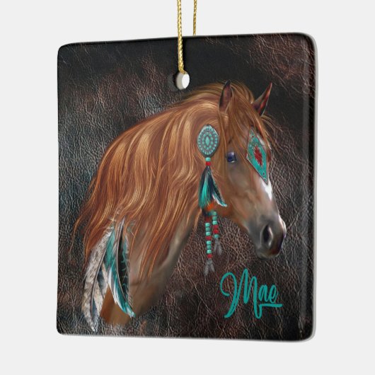 Aangepaste Nicole - Mae 2 Keramisch Ornament (Links)