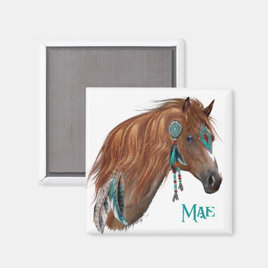 Aangepaste Nicole - Mae 2a Magneet (Voorkant / Achterkant)