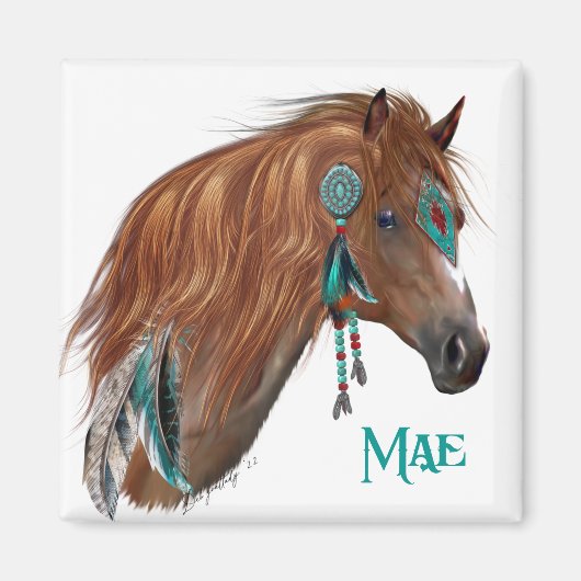 Aangepaste Nicole - Mae 2a Magneet (Voorkant)