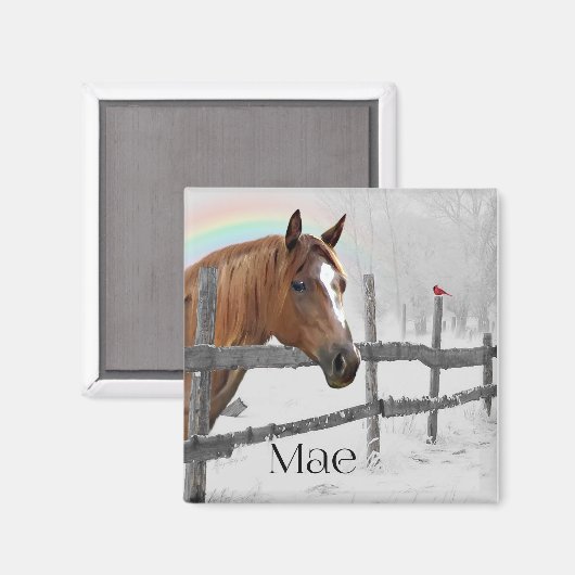 Aangepaste Nicole - Mae 3 Magneet (Voorkant / Achterkant)