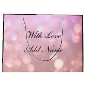 Aangepaste Niece Birthday Groot Cadeauzakje (Achterkant)