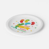 Aangepaste niertransplantaat verjaardag papieren bordje (Gekanteld)