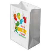 Aangepaste niertransplantatie Verjaardag Kaart Medium Cadeauzakje (Achterkant Gekanteld)