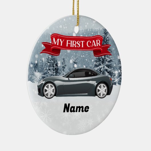 Aangepaste nieuwe autoversiering keramisch ornament (Rechts)