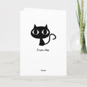 Aangepaste Nieuwe Baby Meisje Gefeliciteerd Kaart (Achterkant)