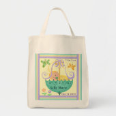 Aangepaste nieuwe babytas tote bag (Voorkant)