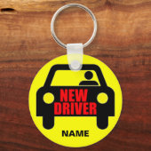 Aangepaste nieuwe bestuurdersveiligheid sleutelhanger (Voorkant)