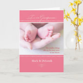 Aangepaste nieuwe grootouders, Mark & Deborah, Roz Kaart (Gele Bloem)