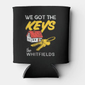 Aangepaste nieuwe Home Eigenaars Housewarming Part Blikjeskoeler (Voorkant)