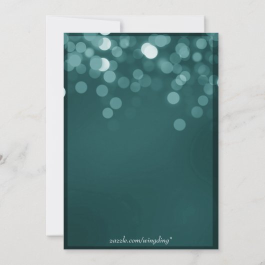 Aangepaste nieuwe jaren kaart (Achterkant)