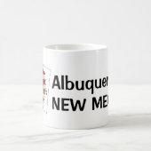 Aangepaste nieuwe Mexico-status Koffiemok (Center)