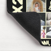 Aangepaste Nieuwjaar 14 Fotocollage Muismat (Hoek)