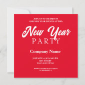 AANGEPASTE NIEUWJAAR EVENEMENTEN JAAR VAN DE DRAGO KAART (Achterkant)