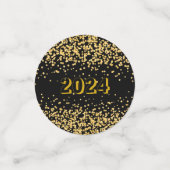 Aangepaste Nieuwjaar glitter confetti (Kleine voorkant)