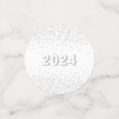 Aangepaste Nieuwjaar glitter confetti (Kleine voorkant)