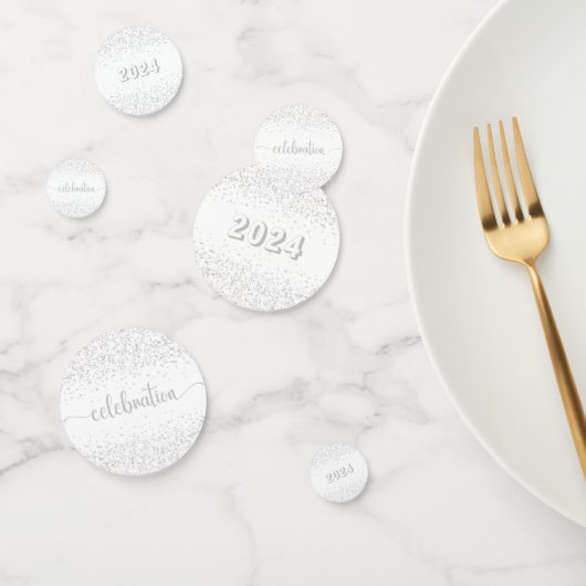 Aangepaste Nieuwjaar glitter confetti (Groep)