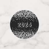 Aangepaste Nieuwjaar glitter confetti (Kleine voorkant)