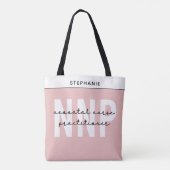 Aangepaste NNP Neonatale Verpleegkundige Specialis Tote Bag (Achterkant)