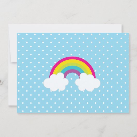 Aangepaste Noah's Ark Baby shower Uitnodiging (Achterkant)