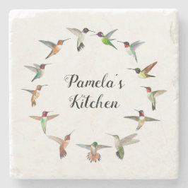 Aangepaste Noord-Amerikaanse mensvogels Stenen Onderzetter