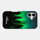 Aangepaste Noorderlicht iPhone 16 Hoesje (Achterkant horizontaal)