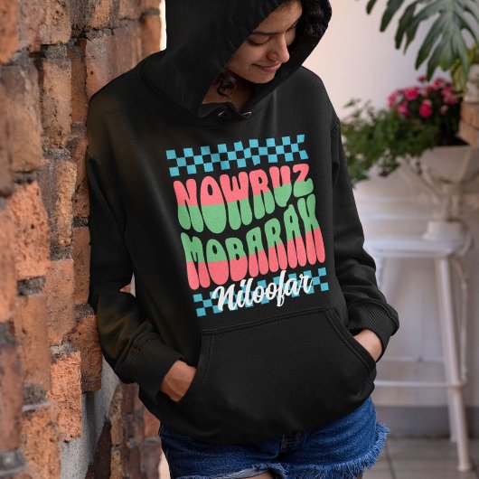 Aangepaste Noroez Iraanse Nieuwjaar Familie Matchi Hoodie