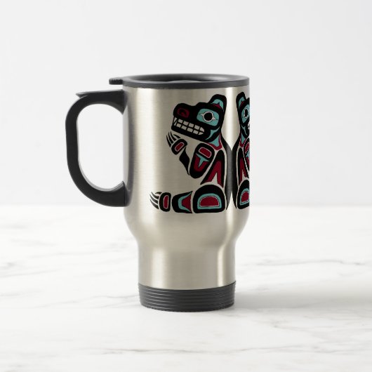 Aangepaste Northwest Coast Beer Travel Mug Reisbeker (Links)