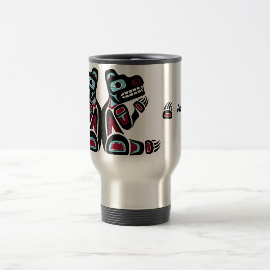 Aangepaste Northwest Coast Beer Travel Mug Reisbeker (Center)