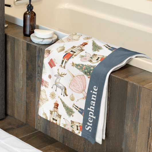 Aangepaste Notenkraker Badhanddoek Set Bad Handdoek