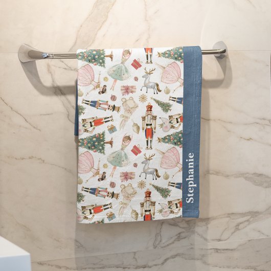 Aangepaste Notenkraker Badhanddoek Set Bad Handdoek