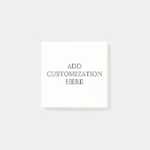 Aangepaste notitie post-it® notes