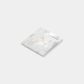 Aangepaste notitie van dierenarts met vervaagde ka post-it® notes (Schuin)