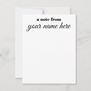 Aangepaste notitie van notities