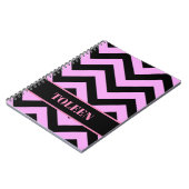 Aangepaste notitie voor kleurrijke patronen notitieboek (Linkerzijde)