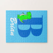 Aangepaste notitie voor naam van vak legpuzzel (Horizontaal)