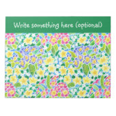 Aangepaste Notitieblok of Notitieboekje, Sleutelbl (Voorkant)