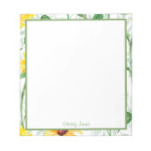 Aangepaste Notitieblokken van Floral (Voorkant)