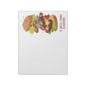 Aangepaste notitieblokken voor Big Burger (Linkerzijde)