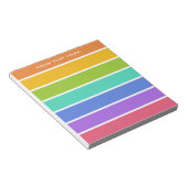 Aangepaste notitieblokken voor regenboogkleuren (Schuin)