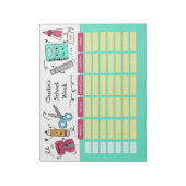 Aangepaste notitieblokken voor schooltijdgebruik (Linkerzijde)