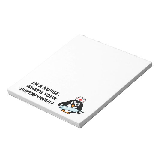 Aangepaste notitieblokken voor verpleging met grap (Linkerzijde)