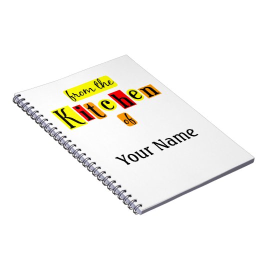 Aangepaste notitieboek (Rechterzijde)