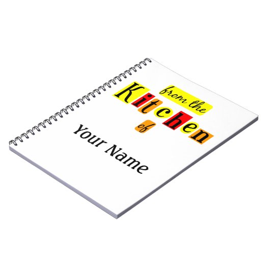 Aangepaste notitieboek (Linkerzijde)