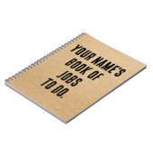 Aangepaste notitieboek notitieboek spiraal (Linkerzijde)