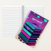 Aangepaste notitieboek voor boekliefhebbers (Binnen)