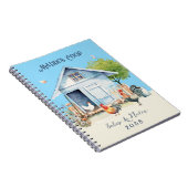 Aangepaste notitieboek voor kippenhokbeheerder (Rechterzijde)