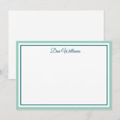 Aangepaste notitiekaart notitiekaartje (Voorkant / Achterkant)