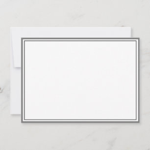 Aangepaste notitiekaart notitiekaartje